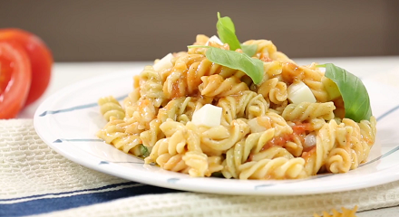 fusilli alla caprese recipe