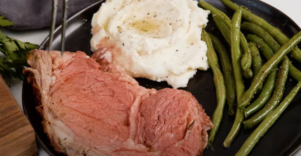 Garlic Butter Herb Prime Rib Recipe