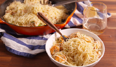 garlic shrimp pasta recipe