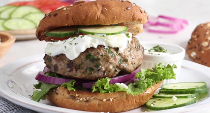 greek turkey burgers recipe