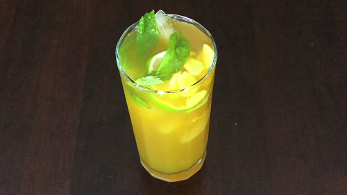 green ginger iced tea recipe