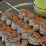 grilled shrimp with orange aioli recipe