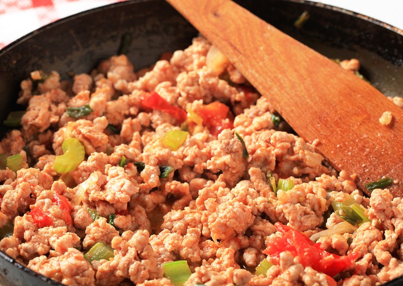 ground chicken stir fry recipe