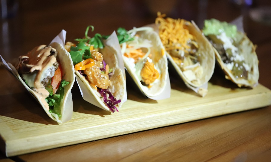 ground chicken taco burgers