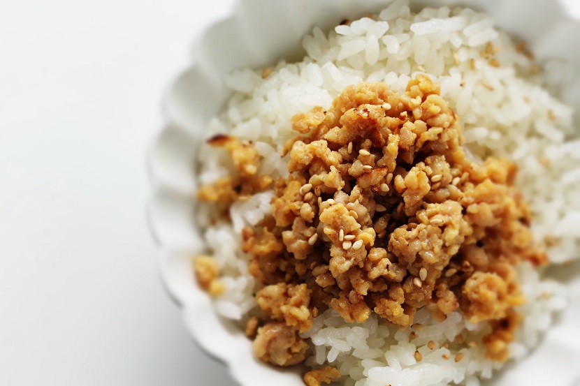 ground sesame chicken recipe