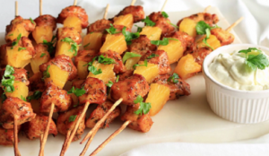 hawaiian chicken kebabs recipe