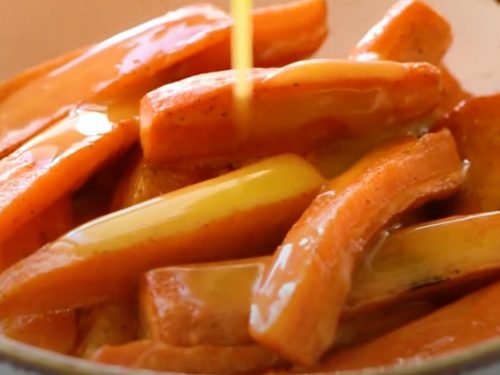 Honey Orange Glazed Carrots Recipe