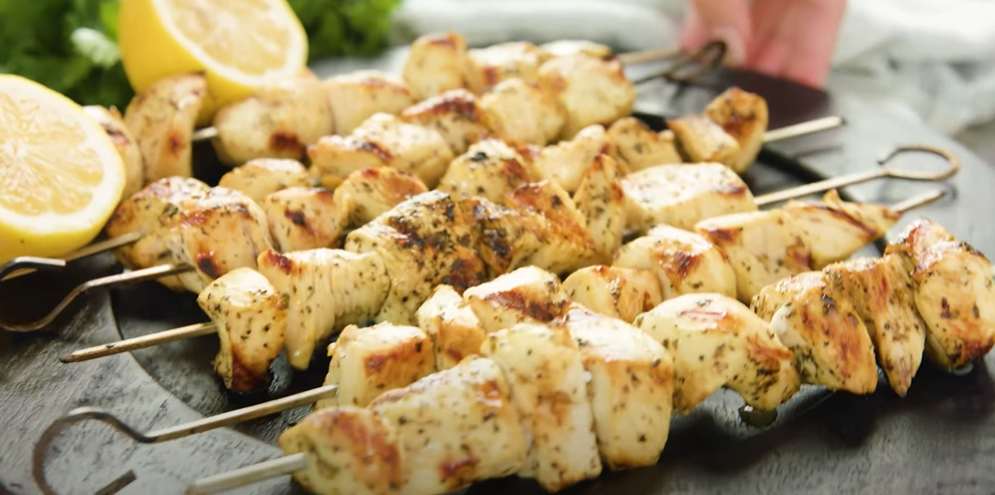 lemon pepper chicken kebabs recipe