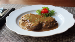 less butter steak diane recipe