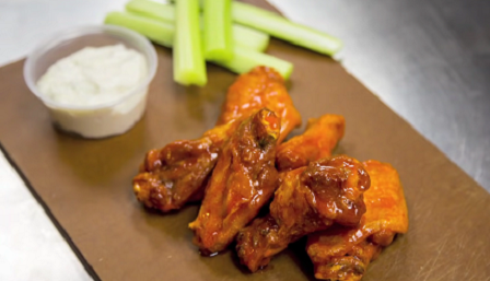 lighter buffalo wings recipe