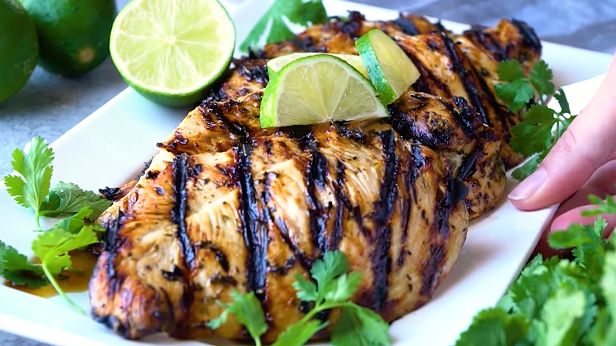 margarita grilled chicken recipe (chili's copycat)