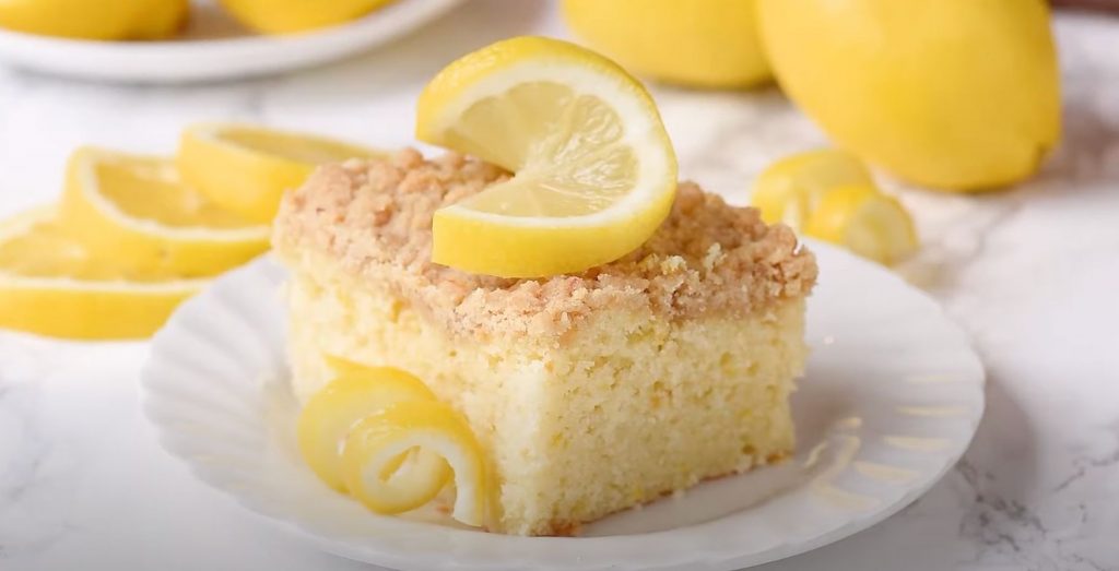 Meyer Lemon Coffee Cake Recipe