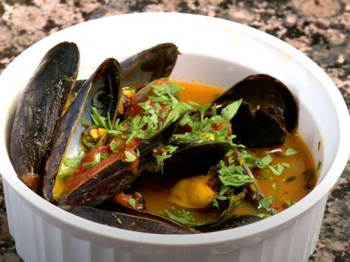 Mussel Soup with Saffron Recipe