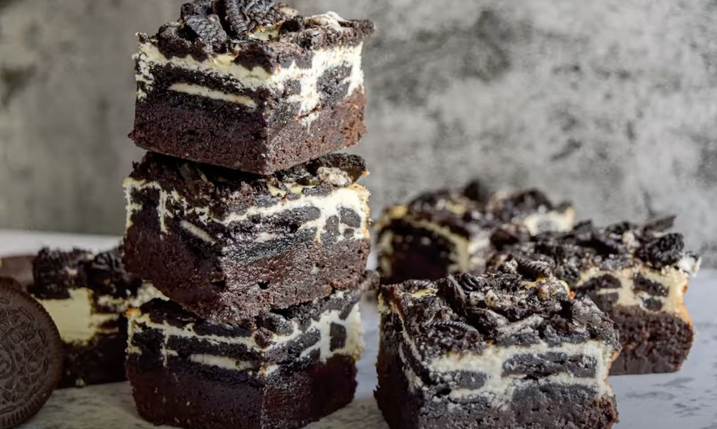 Oreo Cheesecake Brownies Recipe