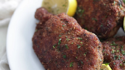 oven fried breaded pork chops recipe