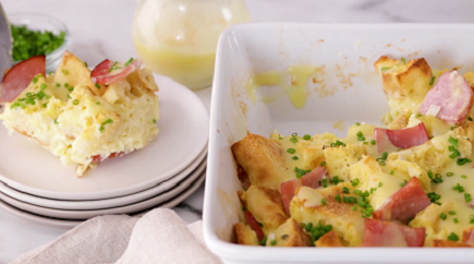 overnight eggs benedict casserole recipe