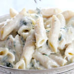 pasta with spinach artichokes and ricotta recipe
