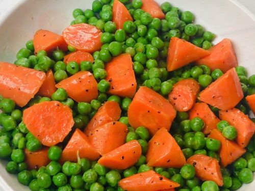 peas and carrots recipe