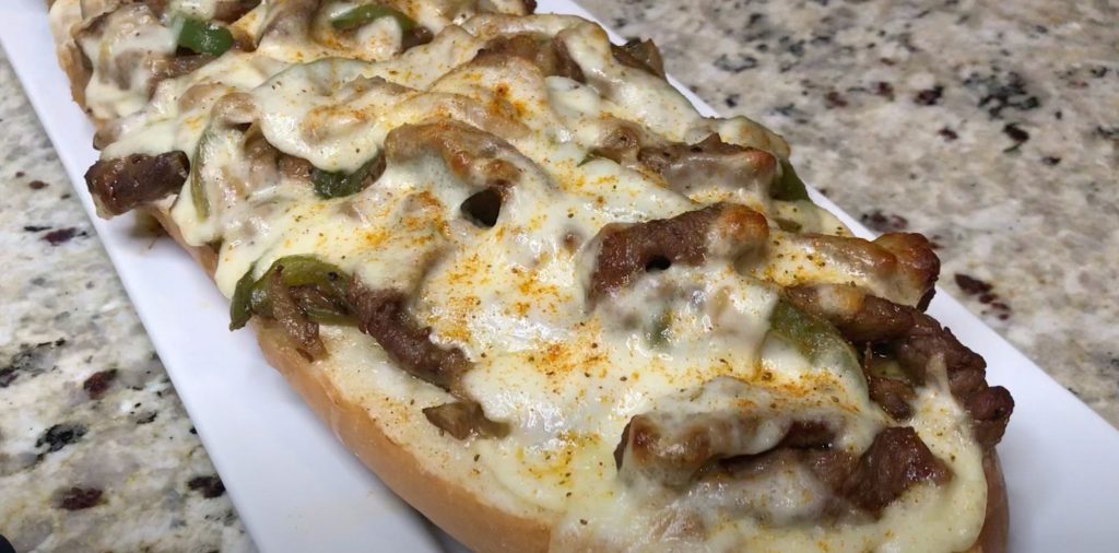 Philly Cheese Steak Cheesy Bread Recipe