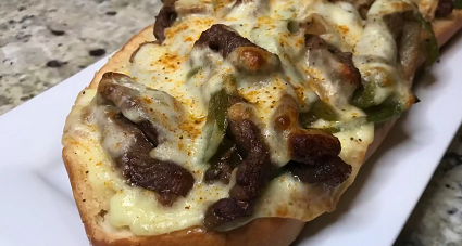 philly cheesesteak cheesy bread recipe