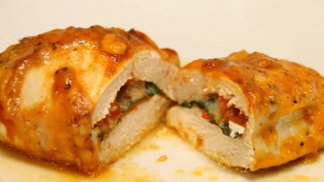 pizza stuffed chicken recipe