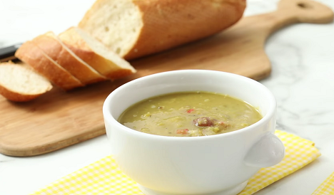 pressure cooker split pea soup with ham recipe