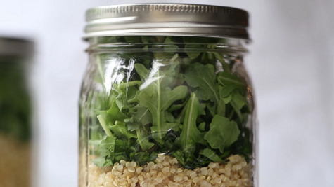 protein egg and quinoa salad jars recipe