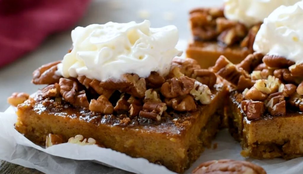 Pumpkin Pecan Pie Bars Recipe