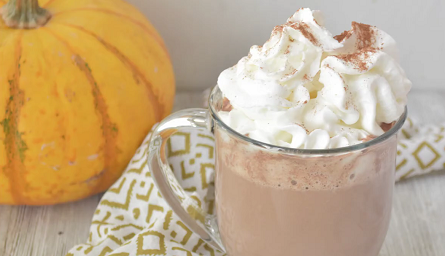 pumpkin pie white hot chocolate recipe
