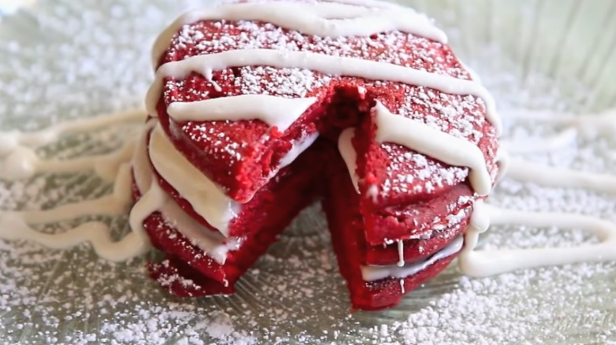 Red Velvet Pancakes Recipe (IHOP Copycat) 