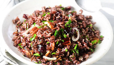 rice pilaf with cranberries and pecans recipe