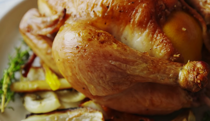 roasted chicken and vegetables recipe