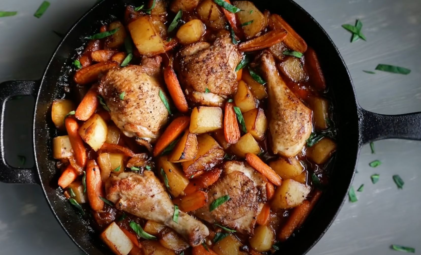 Roasted Honey Garlic Butter Chicken