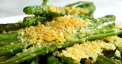 roasted parmesan green beans recipe