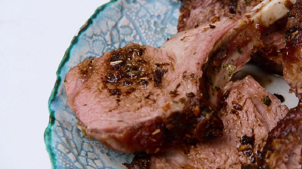 roasted spiced rack of lamb recipe
