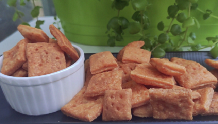 savory cheese crackers recipe