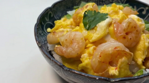 scrambled eggs and shrimp recipe