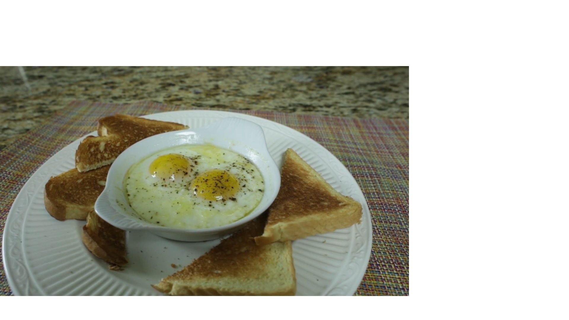 Shirred Eggs Recipe