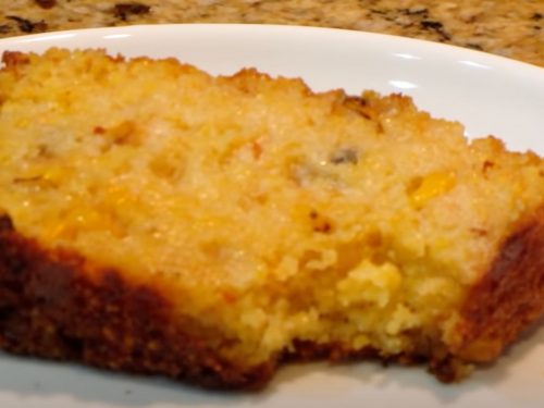 Skillet Corn Bread with Corn Relish Recipe