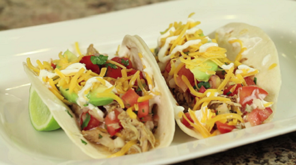 slow cooker chicken tacos recipe