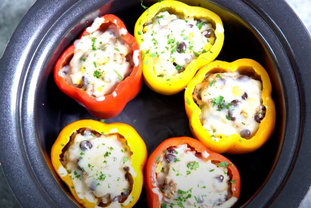 Slow Cooker Stuffed Bell Peppers Recipe