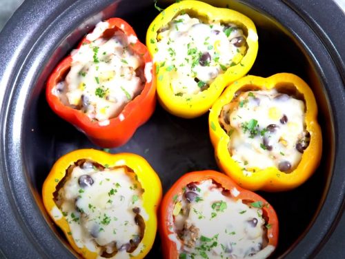 Slow Cooker Stuffed Bell Peppers Recipe