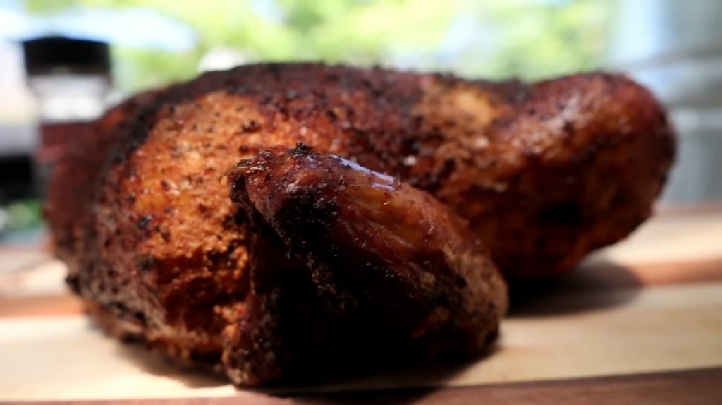 smoking whole chicken recipe