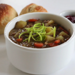 smoky vegan lentil stew recipe