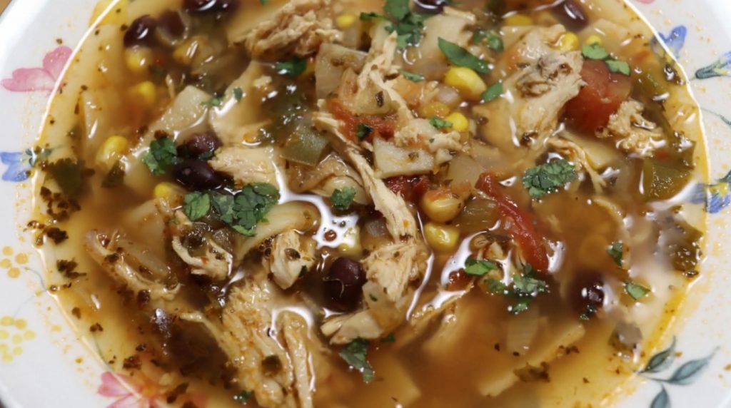 Southwest Chicken Soup Recipe (Chili's Copycat)