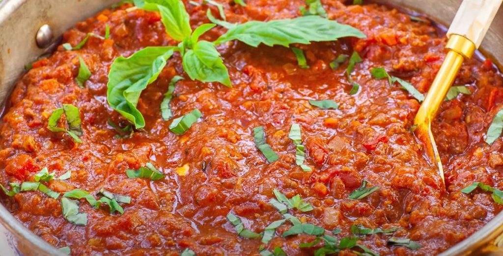 Spaghetti Meat Sauce Recipe