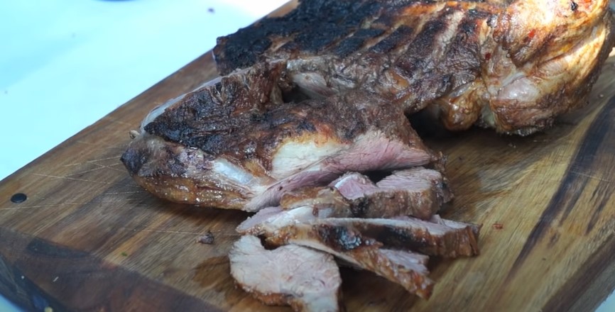 spiced butterflied leg of lamb recipe