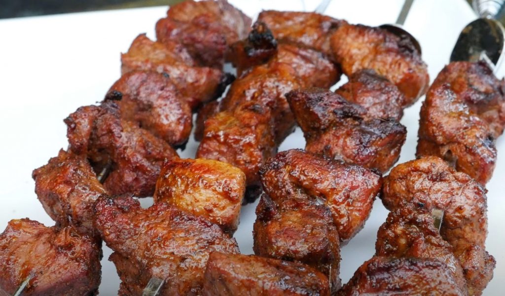 Spicy Lamb Shish Kebabs Recipe