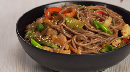 stir fry soba noodles with veggies recipe