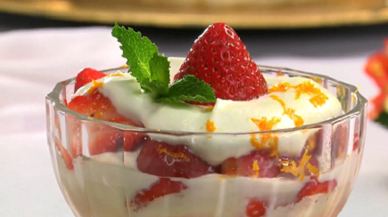 strawberries romanoff recipe